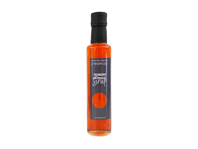 Erdbeere-Lavendelblüten Sirup