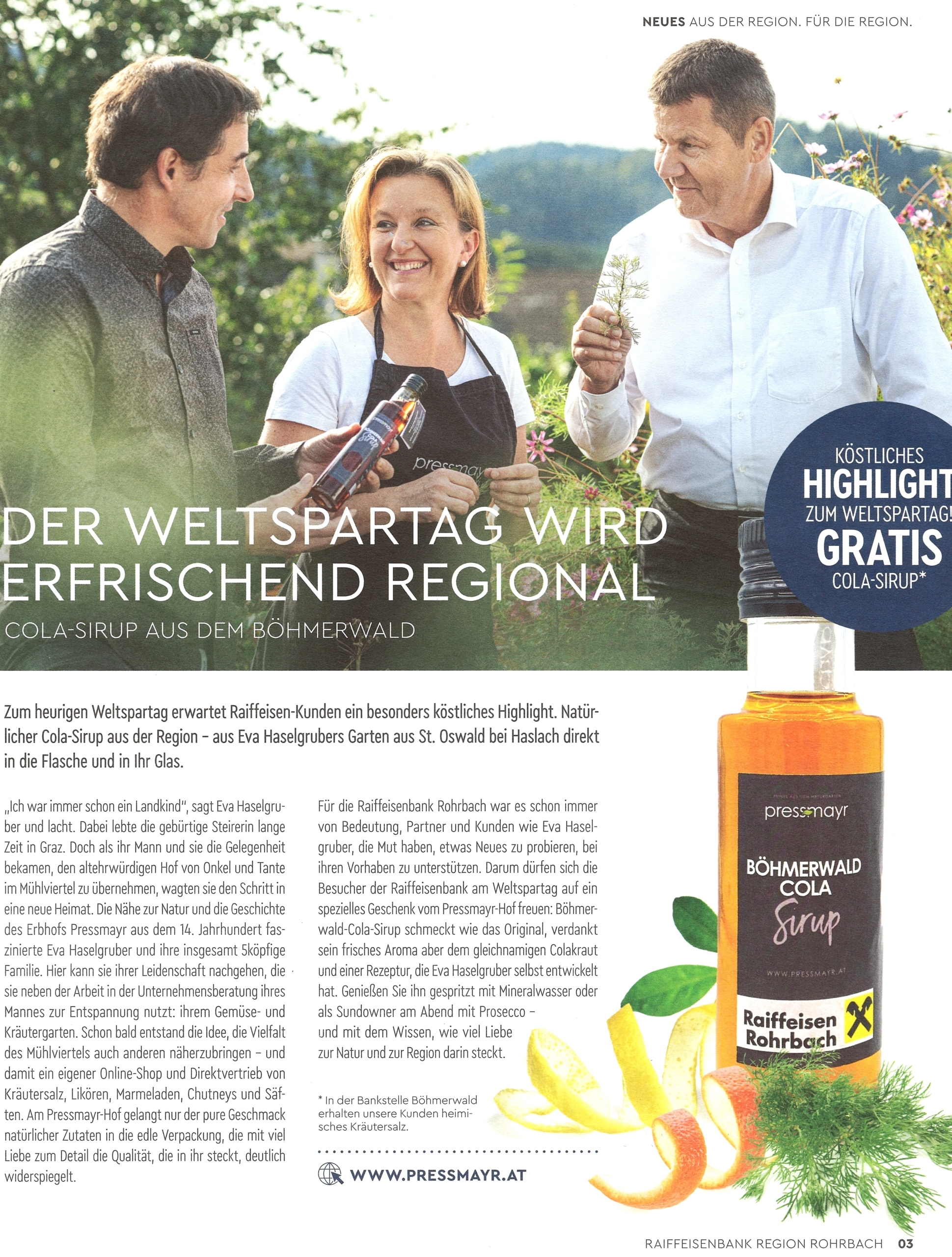 Weltspartaggeschenk 2022