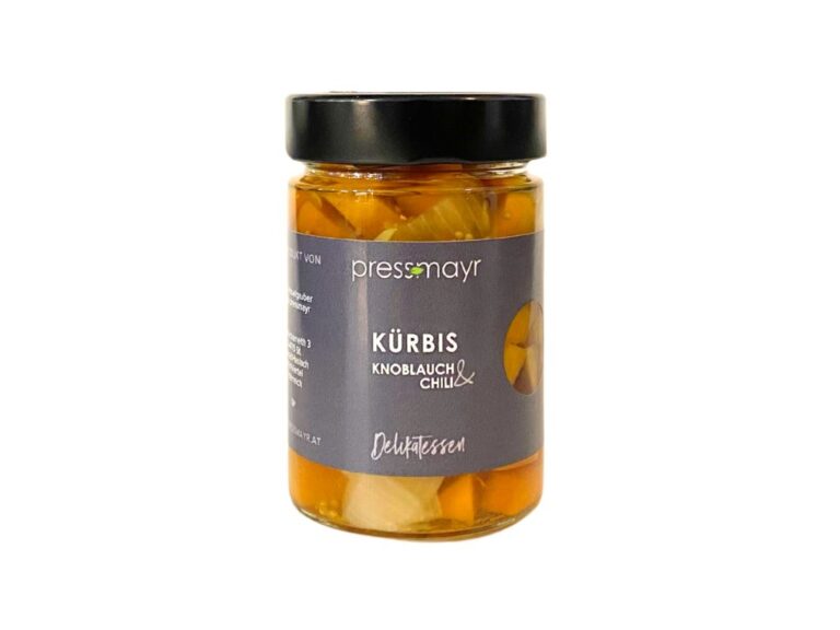 Eingelegter Kürbis "Knoblauch & Chili"